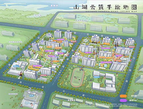怎么制作房产地图