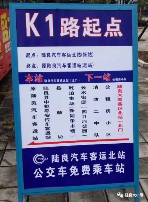 陆良县有多少个汽车站点