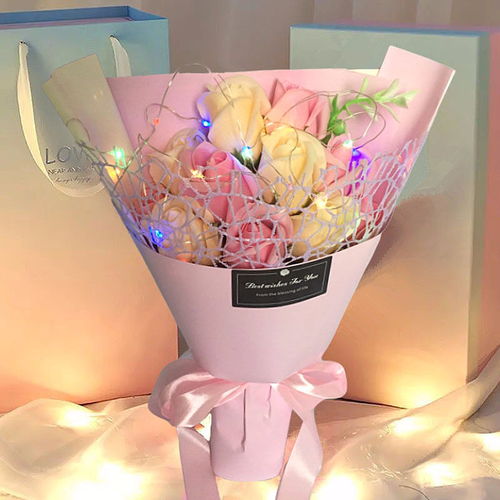 送女士生日鲜花图片