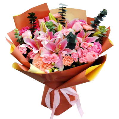 过生日鲜花图片