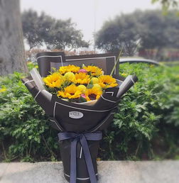 附近的花店包装送货