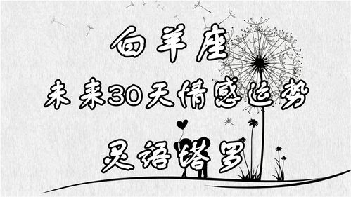 双白羊座近期感情运势（双白羊座近期感情运势如何）