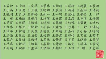 宝宝取名：王姓宝宝要怎么取名男孩（王姓宝宝起名字）